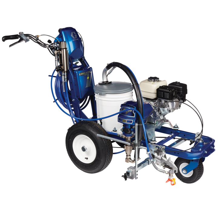 LineLazer V 3900 Standard - benzinbetriebenes Airless-Linienmarkierungsgerät mit einer oder zwei manuellen Pistolen